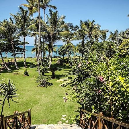 Jasmine La Playita - Ocean Front Apartment Las Galeras Bagian luar foto