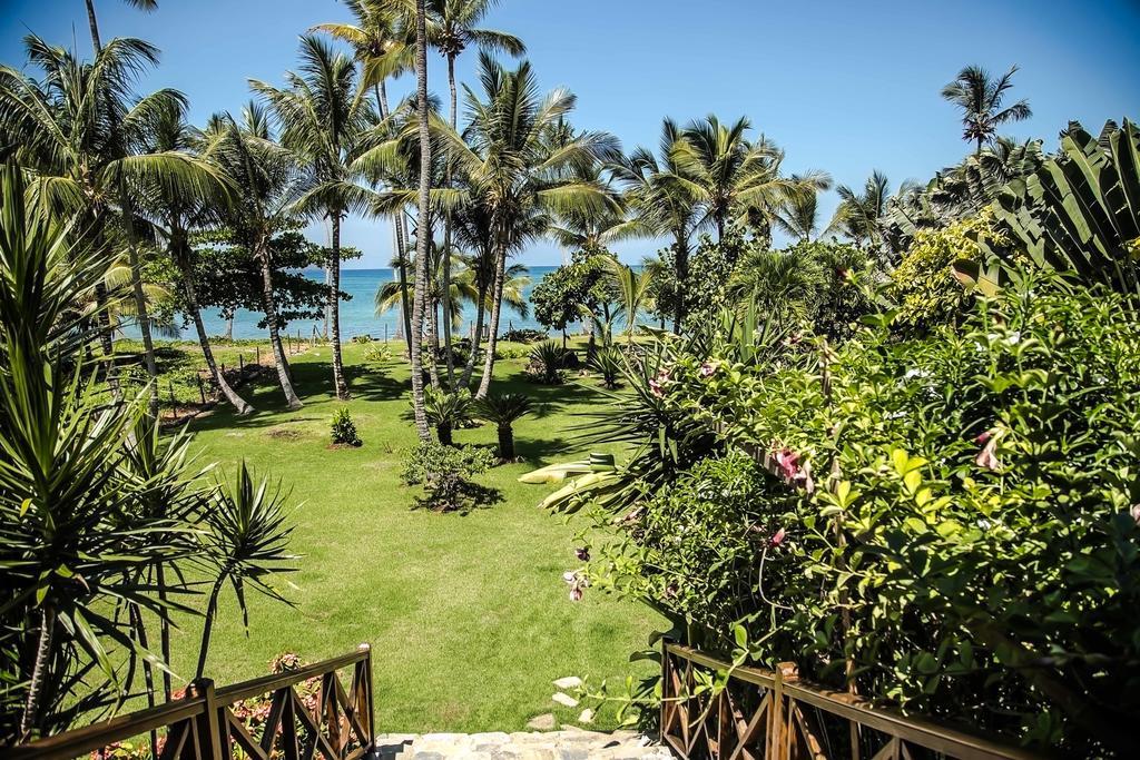 Jasmine La Playita - Ocean Front Apartment Las Galeras Bagian luar foto