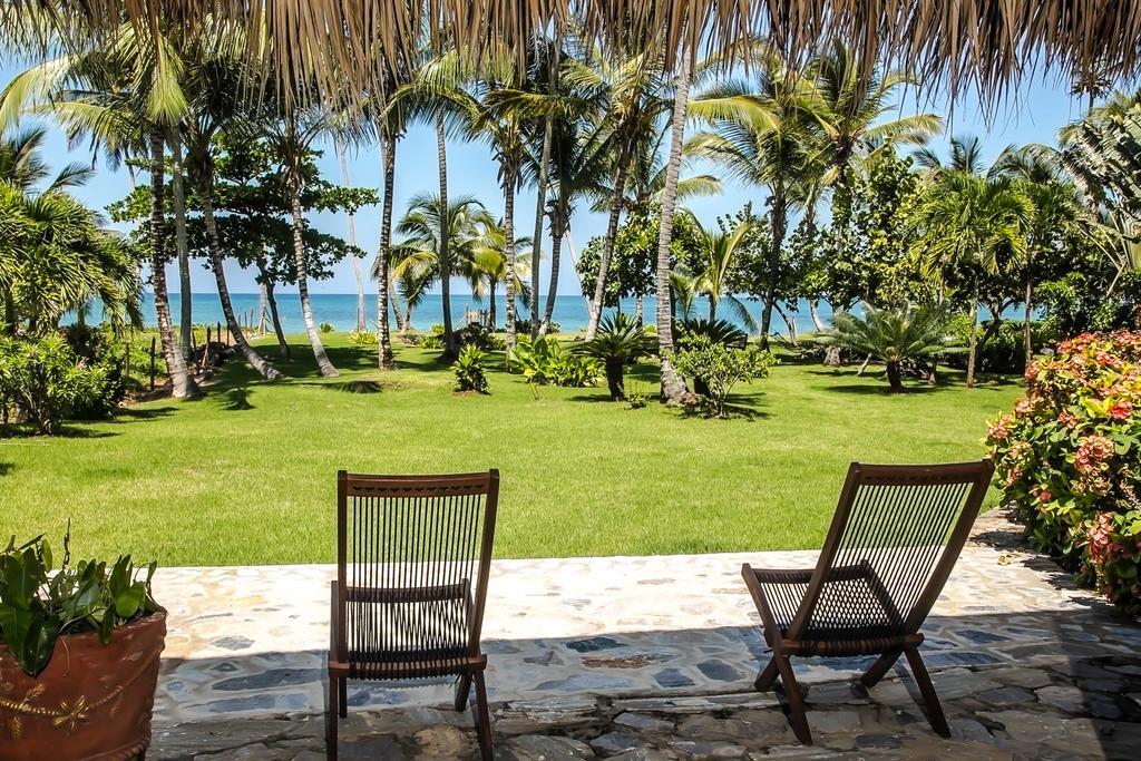 Jasmine La Playita - Ocean Front Apartment Las Galeras Bagian luar foto