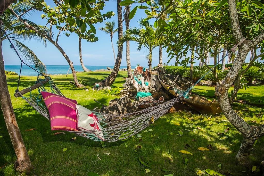 Jasmine La Playita - Ocean Front Apartment Las Galeras Bagian luar foto